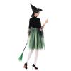 Halloween Costume Magic Witch Costume Carnival Witch Dress Stage Performance Costume The Wizard of Oz Costume