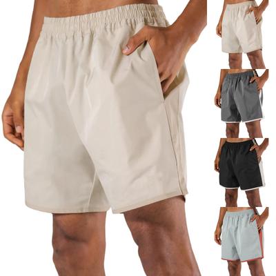 Herren Freizeitsport-Hose, Herren Locker Farbblockiert Schnelltrocknende Shorts