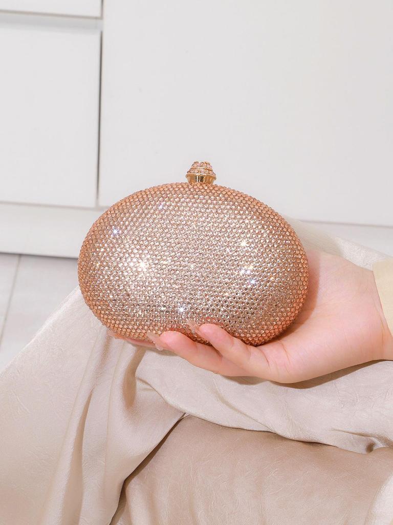 Abendkupplung: Strass-Kristall-Partytasche für Hochzeiten & Veranstaltungen