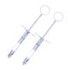Stainless Steel Dental Aspirating Syringe Gun Hook-Headed Sharp Head Dentist Injector Surgical Instruments Tool Dental Supplies