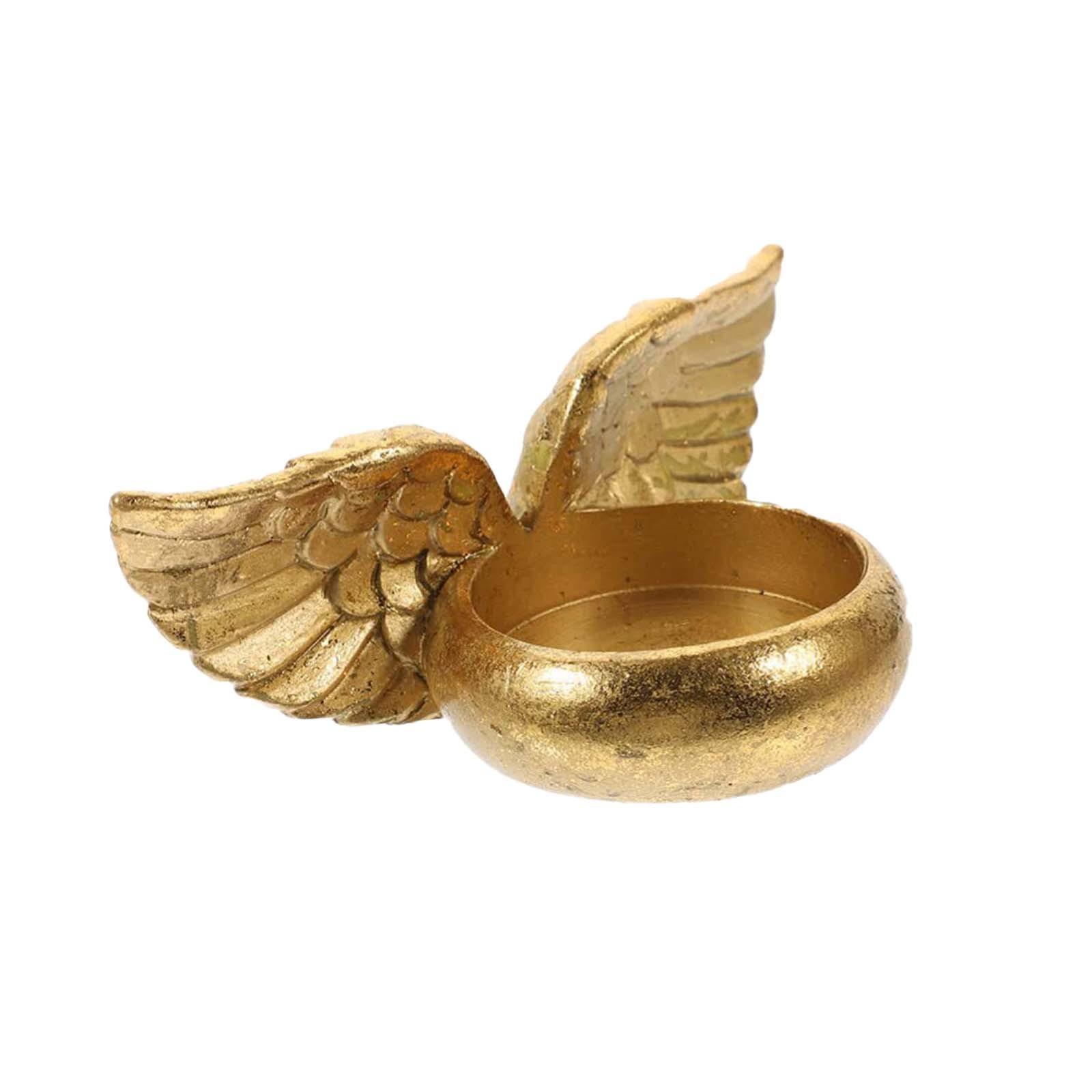 

Ангел Подсвечник Смола Статуэтка Украшение Ремесло Орнаменты One Size золотой