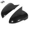 Carbon Fiber Horn Cover Sticker for 2021 Hyundai Tucson Rearview Mirror