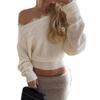 Women's Sweater, Color-Block, Long Sleeve, Slim Fit