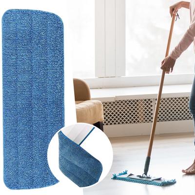 Mop Pads Reusable Microfiber Floor Wiper Cloth Reusable Mop Cloth Replacement For Hardwood Floor Apartment Dormitory Living Room