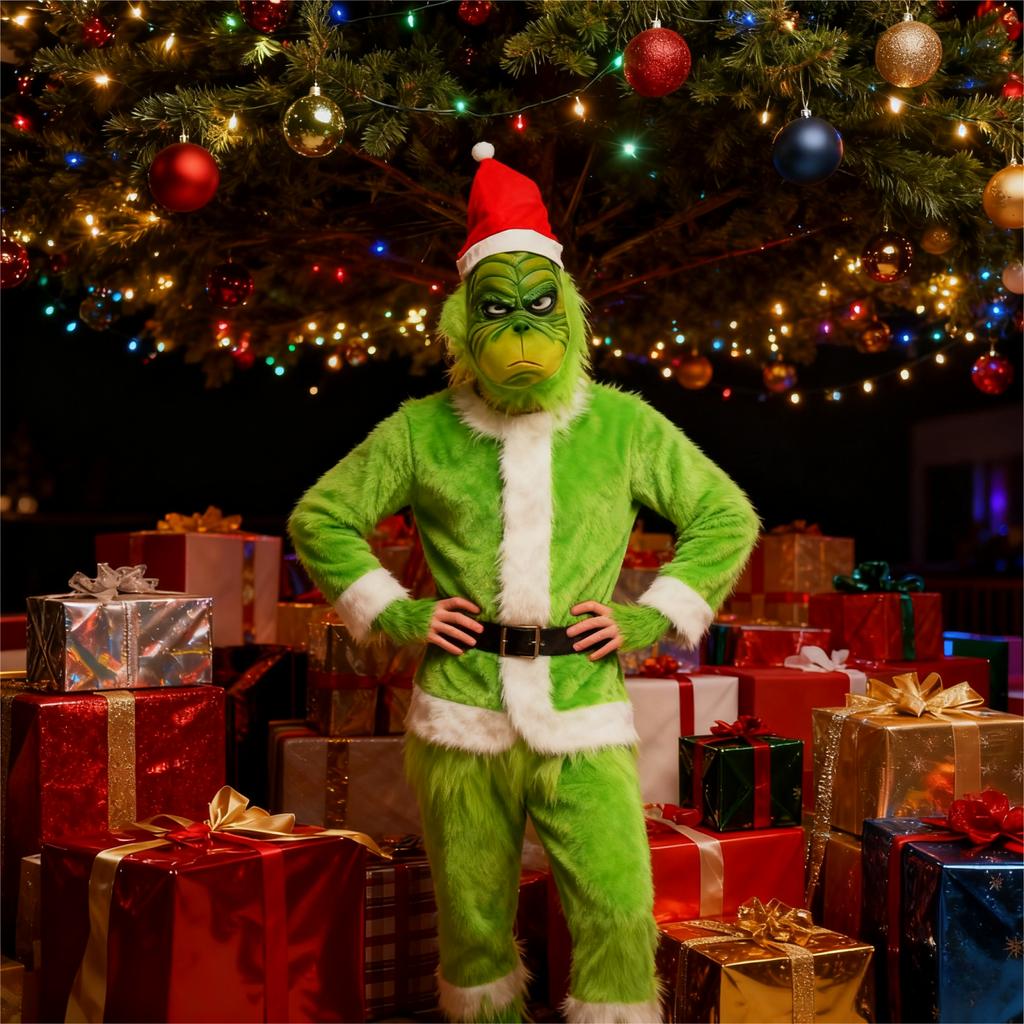 Christmas Party Role Playing Headgear Christmas Mask