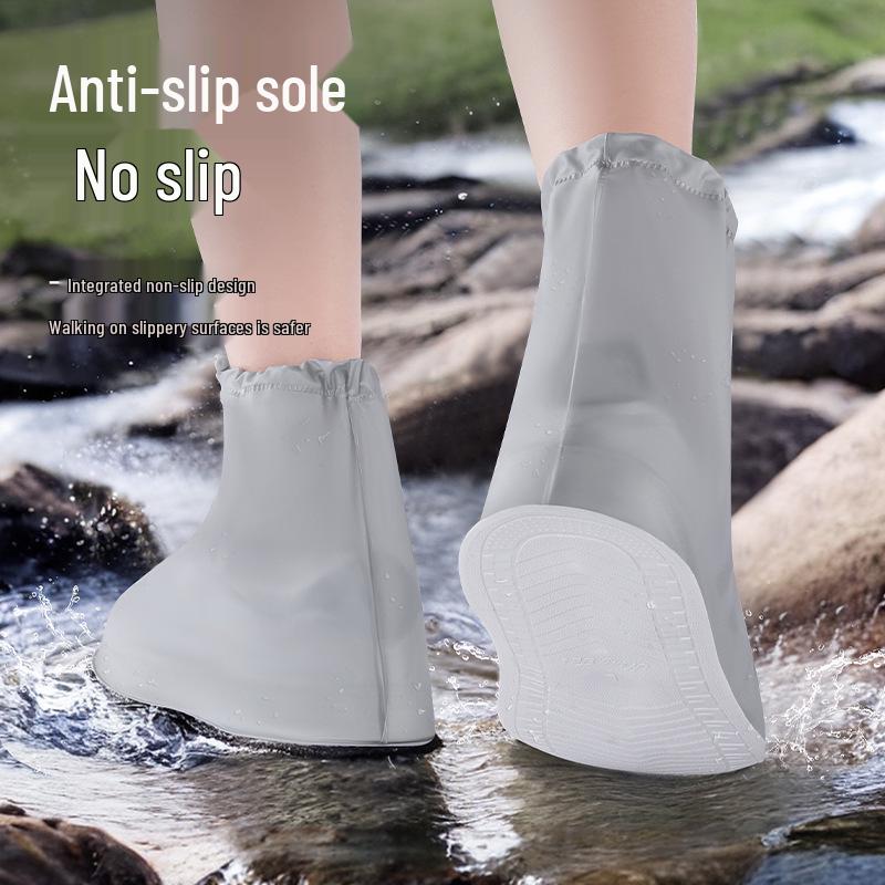 Thickened Wear-Resistant Waterproof Non-Slip Rain Shoe Covers for Men & Women