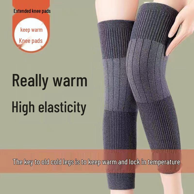 Unisex Thickened Knee Pads: Warm Leg Warmers for Cold Weather and Joint Support