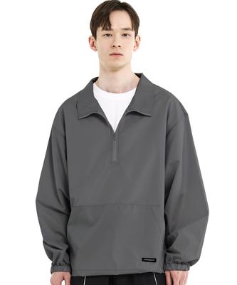 Urban Players Original Fit Anorak Jacket (Charcoal)