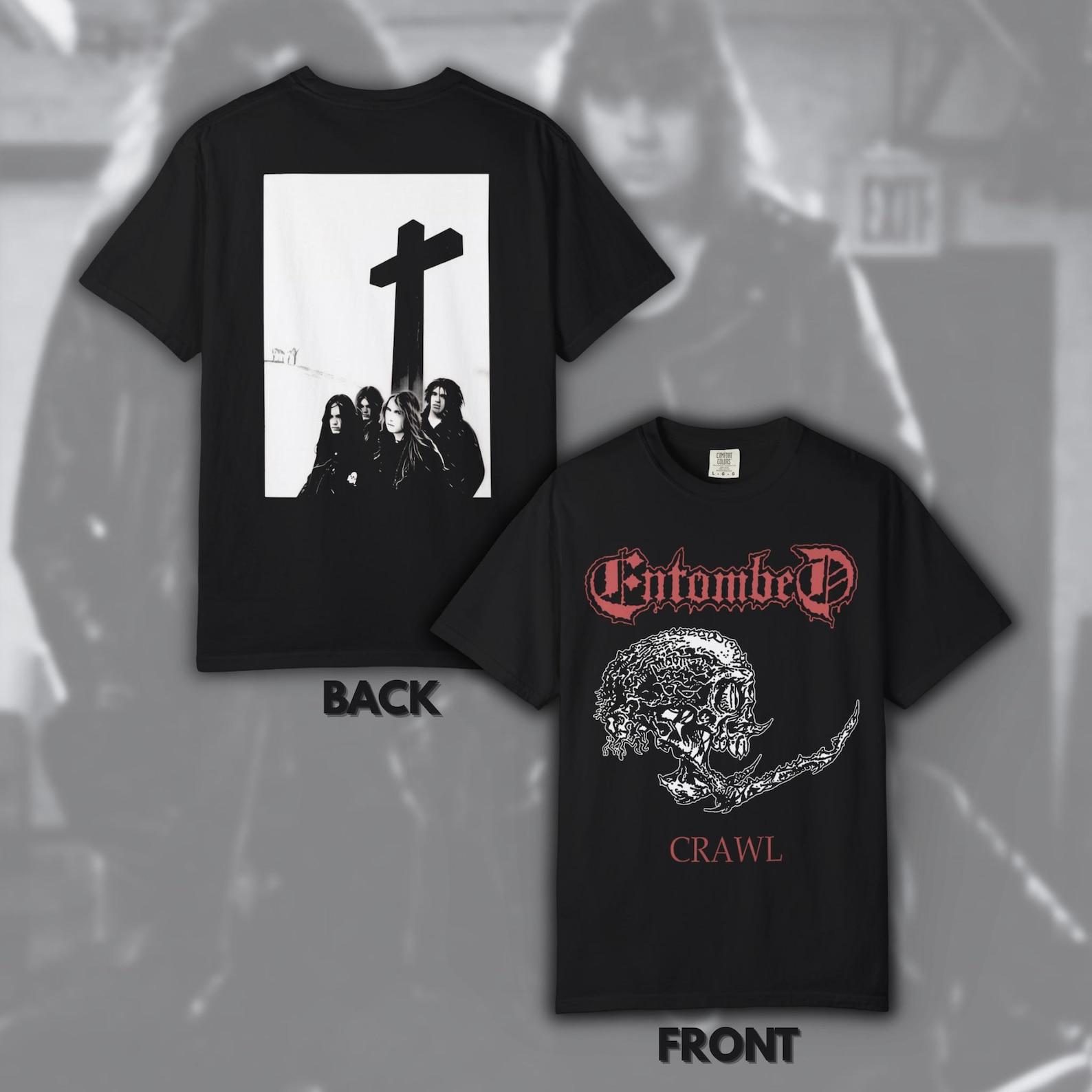 Entombed - Crawl 2 | Size- S, M, L, XL, 2-4 XL S
