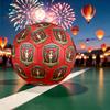 1 pz Pallone da Calcio Design Club di Calcio, Taglia Standard 5 per Allenamento Competizione Sport all'Aperto, Regalo Unico