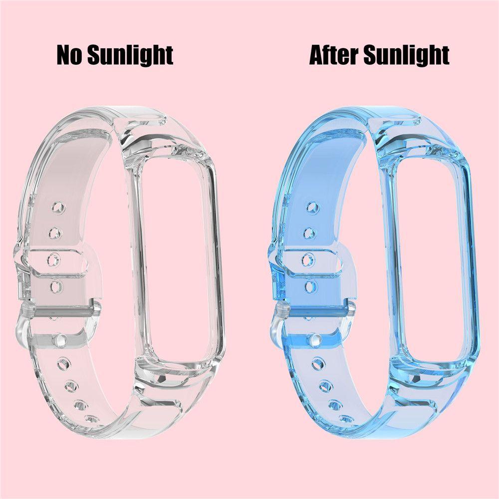 Bracelet Watch band Breathable WristBand Soft Watchband Replacement Discoloration In Light Strap