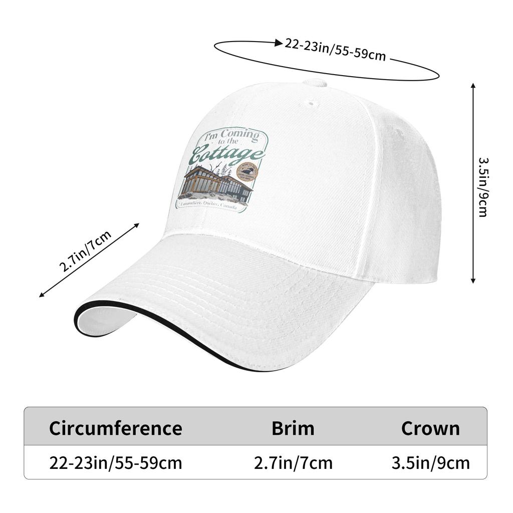 Summer Casual Baseball Cap Heated Im Coming To The Cottage Hunting Camping Women High Quality Y2k Cool Baseball Caps