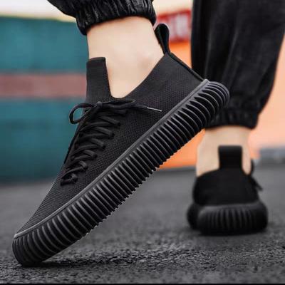 Pantofi de mers cu alunecare pentru bărbați, ultra ușoare, respirabile, antiderapante, pantofi de alergare, ocazional, pantofi sport de antrenament din plasă tricotată pentru bărbați