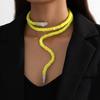 1 Fluorescent Snake Collar, Adjustable, Deformable, Exaggerated Temperament