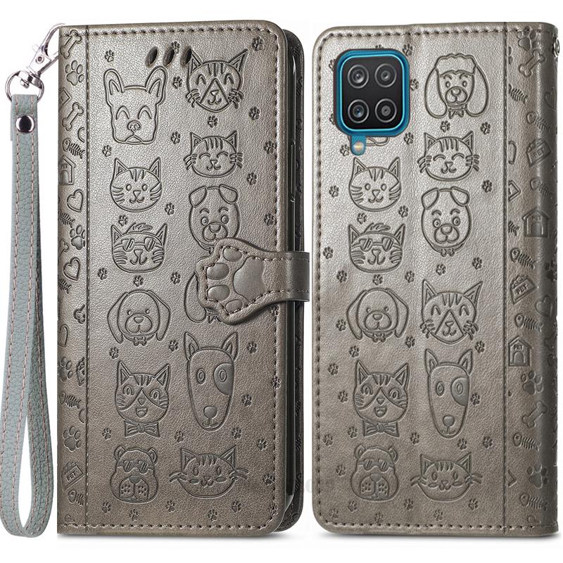 SamsungA12 Case For Samsung Galaxy A12 Wallet Leather Flip Phone Case For Samsung A12 A 12 Case Protective Cover Coque Fundas