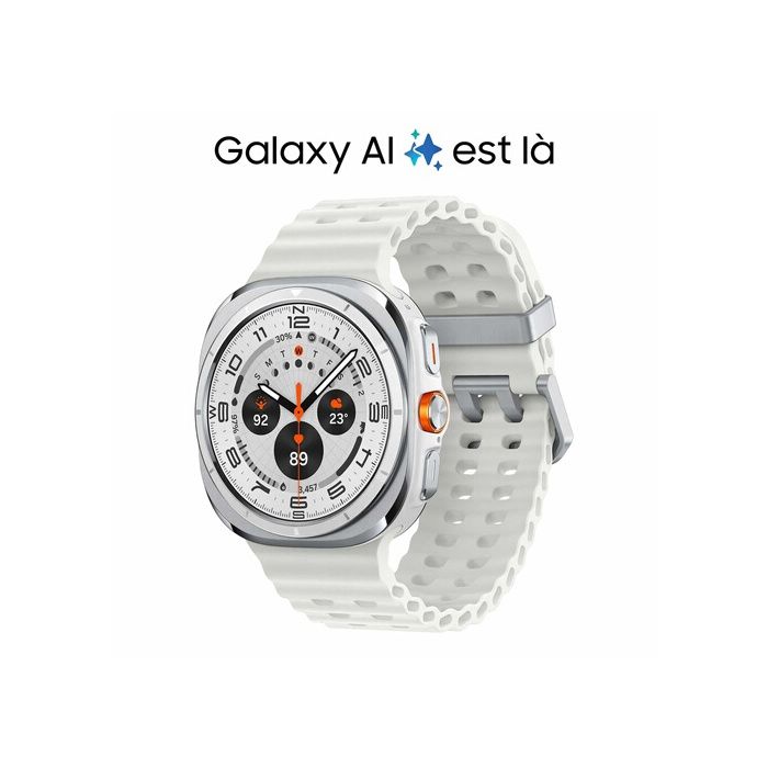 Smartwatch - SAMSUNG - Galaxy Watch Ultra - 47 mm - 4G - Weißes Titan
