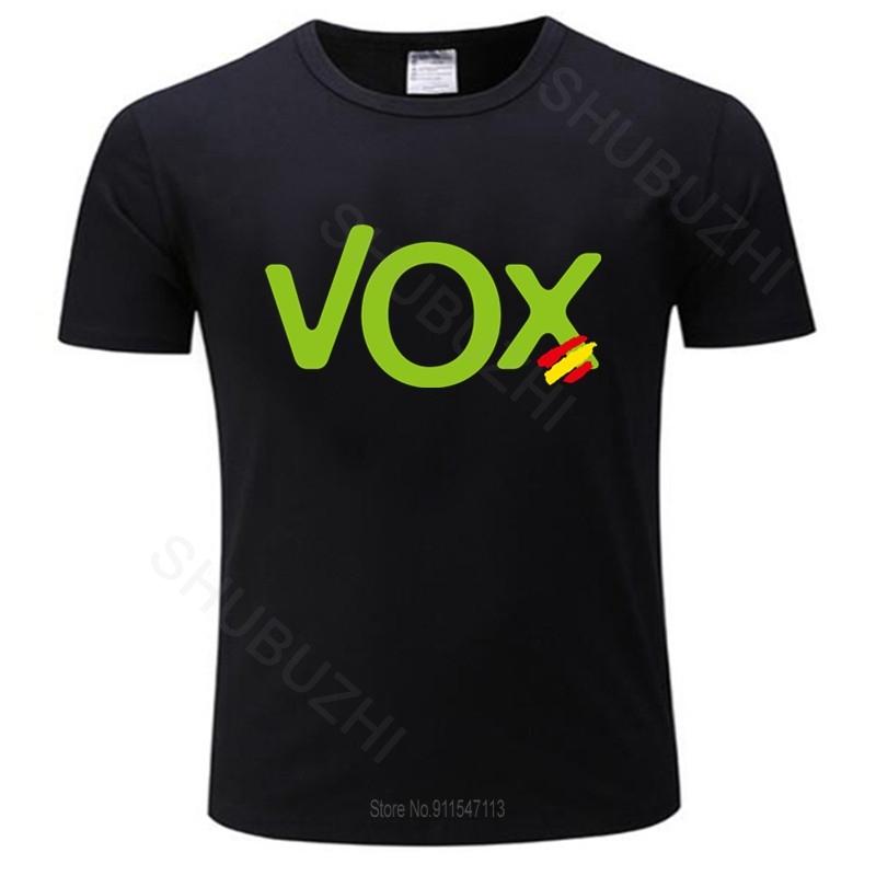 men black tshirt Roly Logo Vox Spain Newest Fashion crew neck tshirt men summer fashion t-shirt pl drop shipping