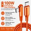 PD 100W USB Type-C Cable 20V 5A USB-C Data Cord Fast Charging Cable  for Laptop Phone Tablet