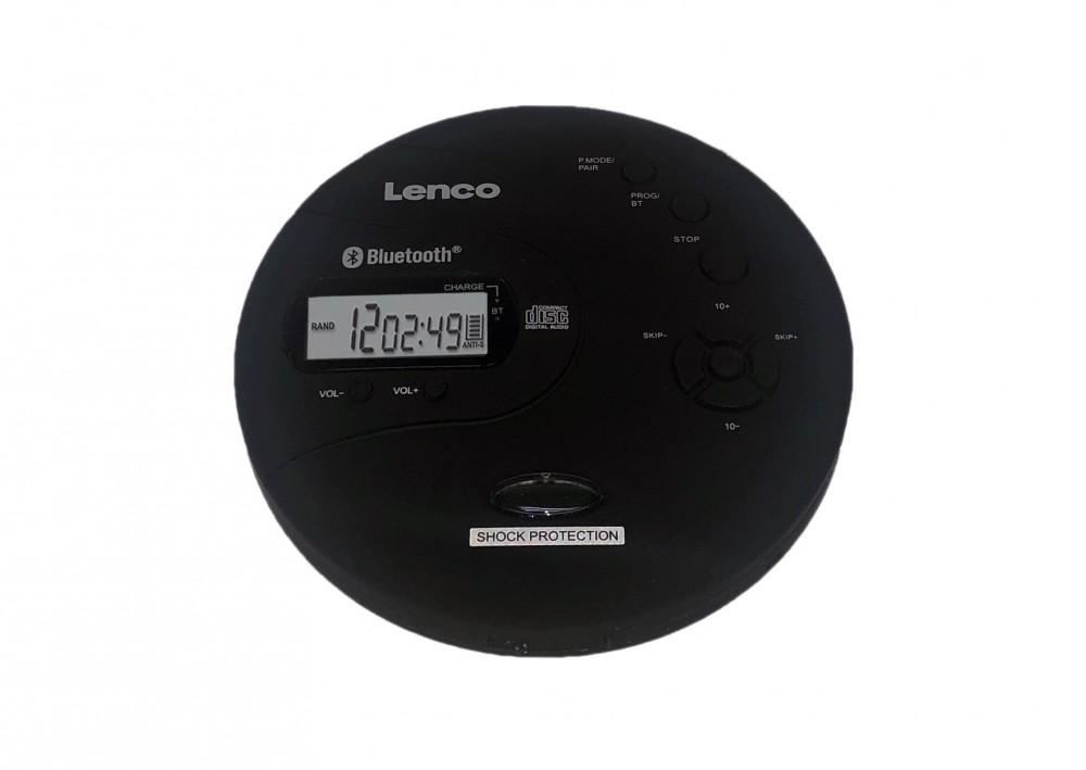 

Discman Hi-Fi Lenco CD-300 CD MP3 ESP Bluetooth, Lenco чорний