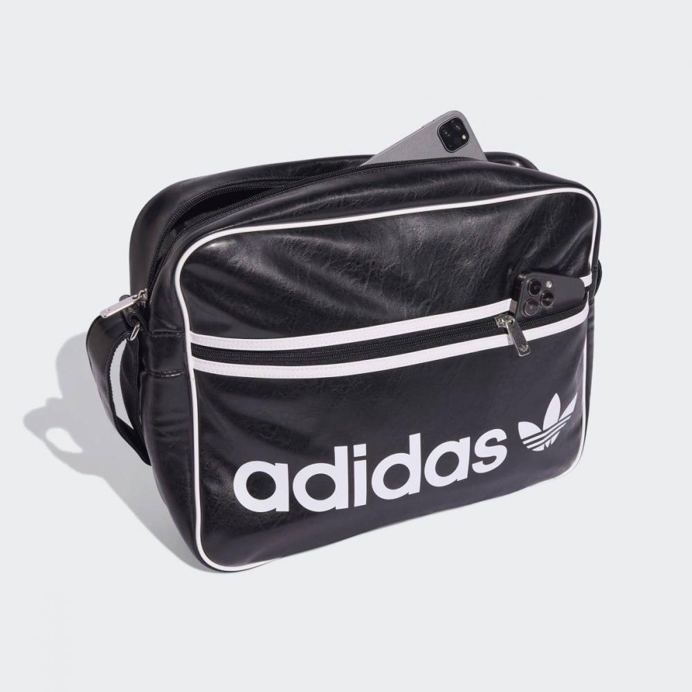 Adidas Adjustable Strap Vintage Leather Bag Jw3346