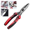 Multi-functional Electrician Scissors, Crimping Wire Cutting Tool With Wrench Aviation Snips For Metal Sheet And Cable Cutting