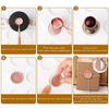 1pc-Modeling Molds Wax Seal Stamp Mold Silicone Pad Mat  Cavity DIY Craft Wax Sealing Mat Tool For Stamps Fixed Shape Round