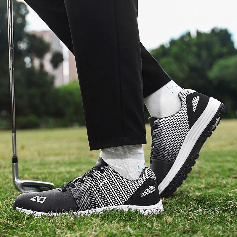 Men's Golf Shoes Men's Outdoor Casual Shoes Fashion Grass Training Shoes Trendy Shoes