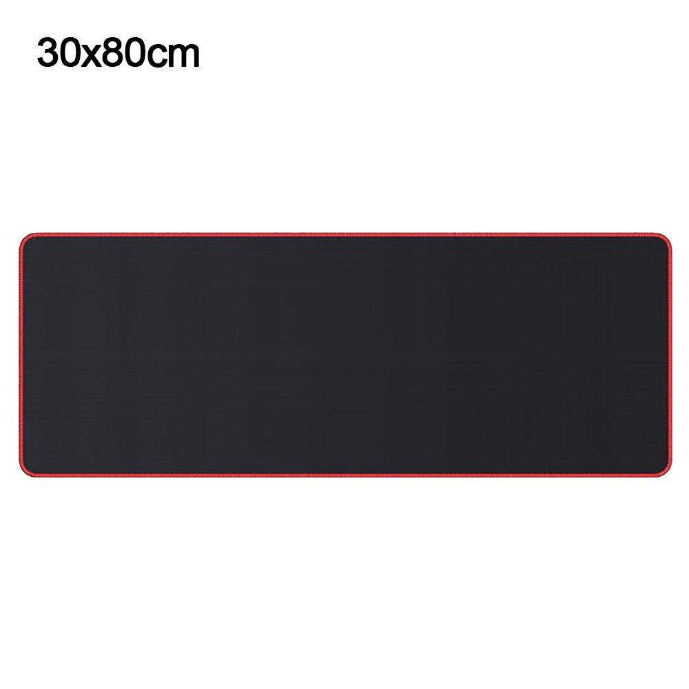 Black Mouse Pad Large Size Desk Mat New Mousepad  Office