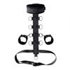 Adult Bondage Restraint Set: Backhand Strap, Handcuffs, Collar - Perfect for Flirty Couples