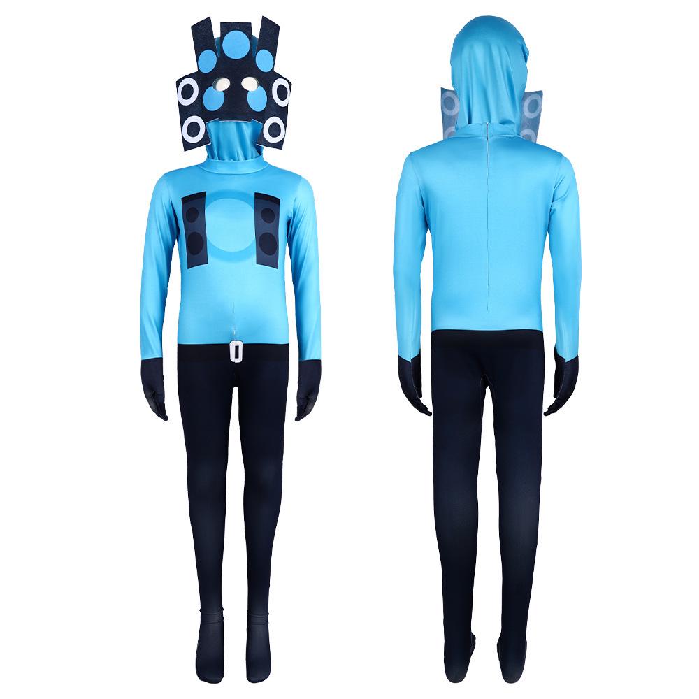 Centaur Toilet Man Halloween Cosplay Onesie - European & American Fantasy Style