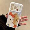 Cat bear sticker applies to Apple 11Pro mobile phone case iPhone11 Blu-ray acrylic 11/11 cute 11.