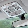 ABS Chrome Car Reading Lamp Light Cover Sequin Sticker Case for Peugeot 2008 2014 - 2017 Modified