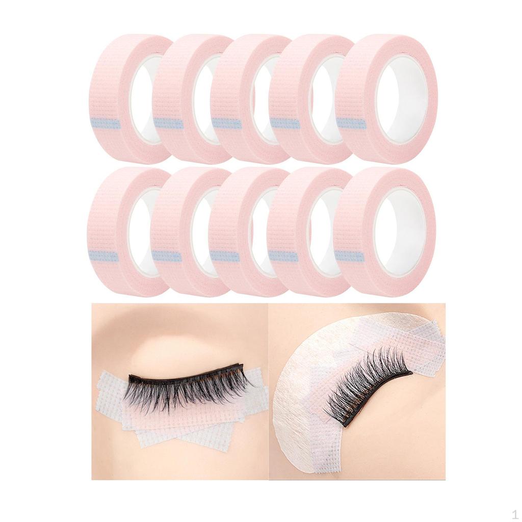10 Pieces Eyelash Extension Tapes, Tape Makeup Lash ,Eyelash