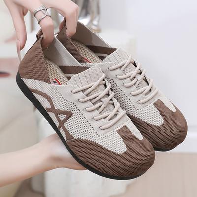 2025 New Fashion Casual Shoes Comfortable Women Breathable Antiskid Sneakers Men Mesh Flat Shoes