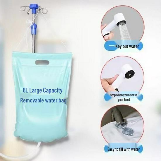 Aufblasbare PVC-Badewanne Duschwanne - Faltbare Badehilfe für Behinderte & Ältere