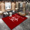 Resident Evil Carpet Rug for Living Room Bedroom Home Sofa Decoration,Kids play Nonslip Floor Mat
