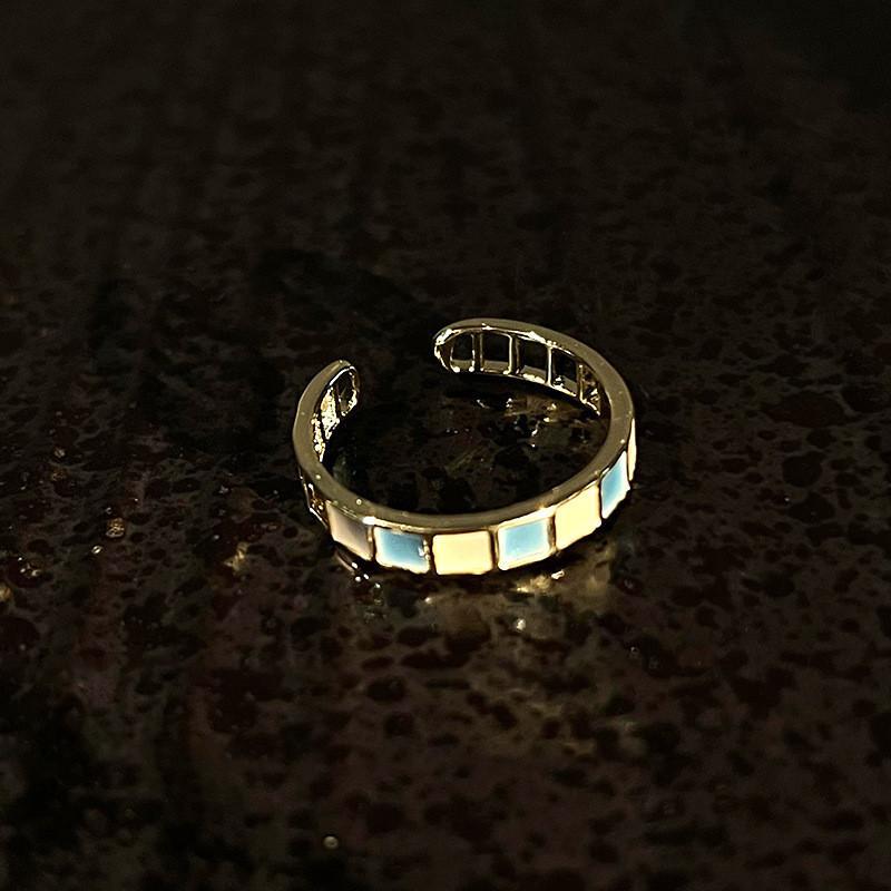 Contemporary Korean Style Open Ring Crafted From 925 Sterling Silver With Accent Pearl