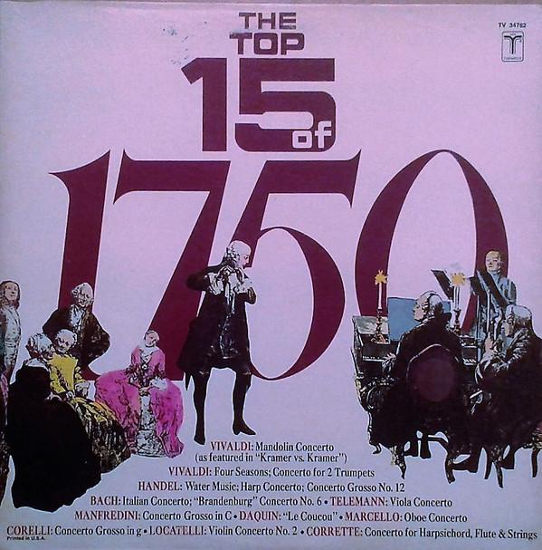 

LP Record VARIOUS Top 15 Of 1750 TV34762 TURNABOUT 1980 US Classical Used