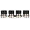 4pcs 2.441in Stainless Steel Trailer Bearing with Protective Buddy Bra Accessory