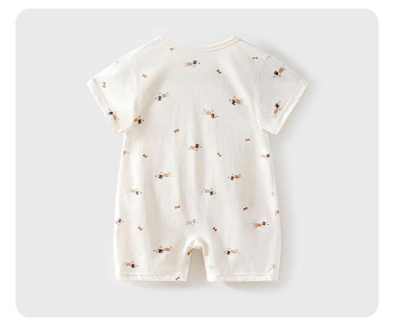 Summer Short Sleeve Pure Cotton Baby Romper