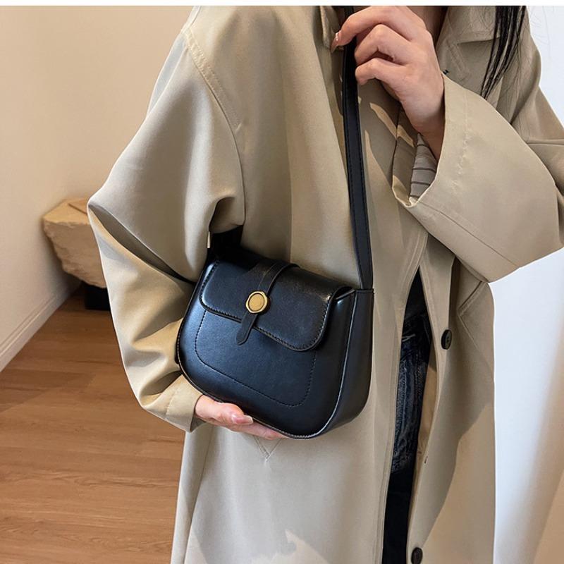 Niche Retro Handbag Bag Women's New Fashion Small Square Bag High-end Sense Versatile Shoulder Messenger Bag