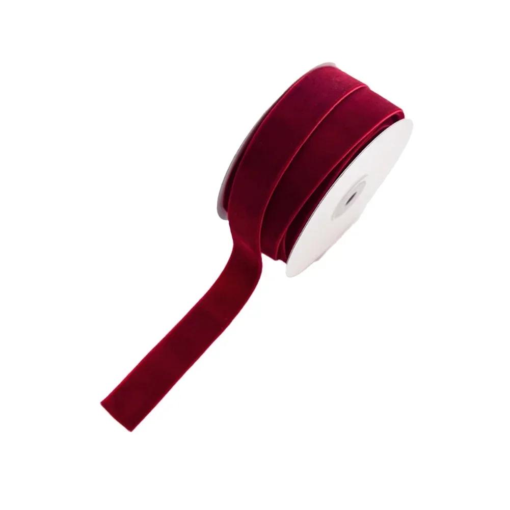 For Crafting Projects Craft Ribbon Christmas Ribbon For Decorating Trees Brown Flexible Cloth Ribbon For Gifts