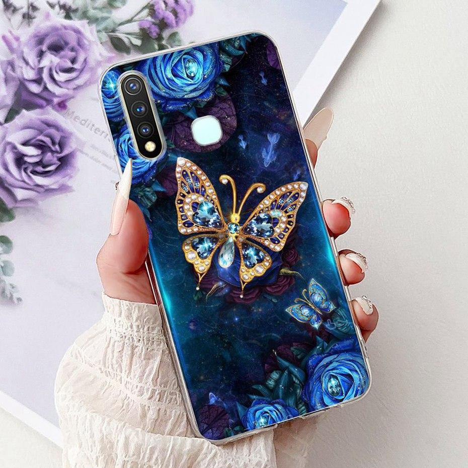 New Design Phone Case For Vivo 1915 Y19 Y5s Clear TPU Slim Back Cover For Vivo Y19 Y5s 1915 Soft Silicone Cases