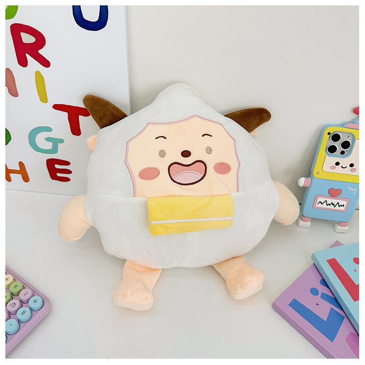 

Рюкзак Барашек и Большой Волк для детей младшего школьного и детсадовского возраста, милый школьный плюшевый рюкзак, маленькая школьная сумка для мальчиков и девочек