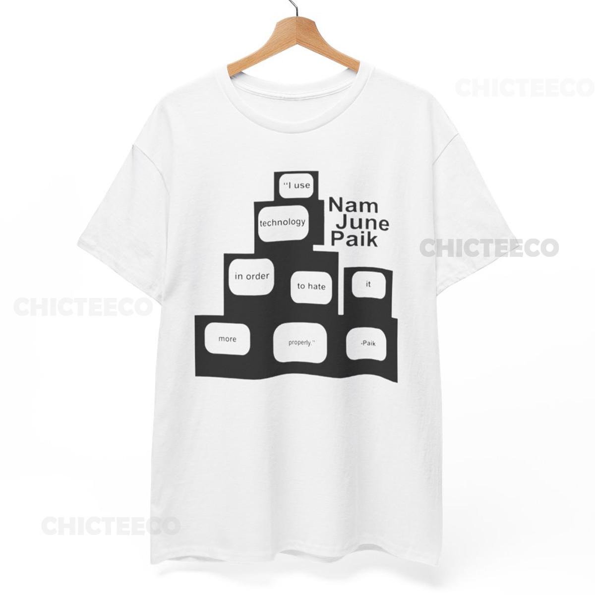 

26 Nam June Paik T-Shirt Nam June Paik Artist Shirt Art Unisex T-Shirt Unisex T-Shirt XXL