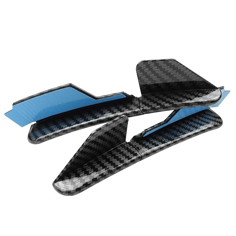 Ανθρακονήματα Για Mercedes CLA C117 CLA45 AMG CLA180 CLA200 CLA250 2013- Αυτοκίνητο Επέκταση Φτερών Πίσω Προφυλακτήρα Φρύδι Τροχού