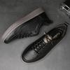 Genuine Leather Man Oxford Shoes Breathable Outdoor Sneakers Classic Mens Casual Shoes Handmade Walking Shoes Leisure Walk Flats