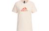 Drop Shoulder Sleeve T Shirt Women's Light Pink HY2888