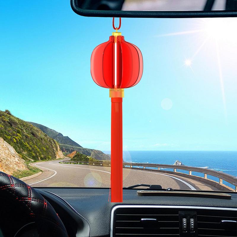 Car Fragrance Car Perfume Pendant Fragrance Aromatherapy Ornament Oil Diffuser Perfume Pendant Red Lanterns Design For Women And