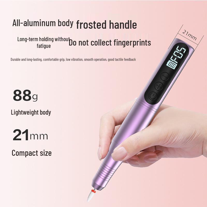 Fully Automatic Gel Polish Remover: New Model Electric Nail Grinder for Salons